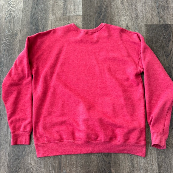 Tultex Brand Red Kansas City Sweatshirt - Picture 6 of 7